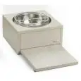 Supreme Bowl in Legno Naturale - PINTI - Codice 51606000 - Dimensioni cm 32x48 - Altezza cm 165 - Imballo confezione da n. 1 Unità