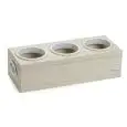 Porta Brocche/Bottiglie in Legno Naturale - PINTI - Codice 51600900 - Dimensioni cm 40.5x16 - Altezza cm 12 - Imballo confezione da n. 1 Unità