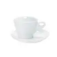 Tazza Cappuccino Con Piatto  - ANCAP Linea GIOTTO - Codice 24934 - Capacità 19 cl  - Imballo confezione da n. 6 Unità