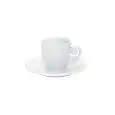 Tazza Caffè Con Piatto  - ANCAP Linea ACCADEMIA - Codice 25840 - Capacità 8 cl  - Imballo confezione da n. 6 Unità