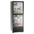 Espositore refrigerato combinato TN + BT con capacità Lt 430 e temperatura da 0° a +10 °C e da -18° a -23 °C Bartscher 700898