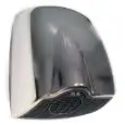 Asciugamani tradizionale ad attivazione automatica con motore AC ad induzione, in abs cromato Medial Linea Qibli Mod 704101