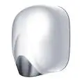 Asciugamani con resistenza a lama d'aria in abs bianco Medial Linea Zefiro Hot Mod 704325
