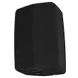 Asciugamani elettrico smart con motore AC e lampada UV, in abs nero Medial Linea Dry Max UV Mod 704529