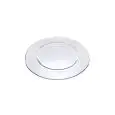 Piatto Piano - VETRI DELLE VENEZIE Linea MURANO - Codice 10085 - Diametro 15 cm - Imballo confezione da n. 1 Unità
