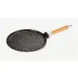 Teglia Tonda  in Alluminio Antiaderente Effetto Pietra - ANTIK ARS Linea PIERRESTONE - Codice 39.32 - Diametro 32 cm - Imballo confezione da n. 1 Unità