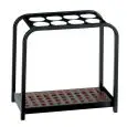 Portaombrelli da 8 posti in metallo verniciato nero Medial Multi Mod 714019
