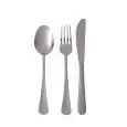 Forchettone Servire - SALVINELLI Linea CANADA - Spessore mm 25 - Dimensioni mm 225 - Imballo confezione da n. 1 Unità
