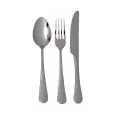 Forchettina Dolce  in Inox 18/10 - SALVINELLI Linea CHARME - Spessore mm 35 - Altezza  150 - Imballo confezione da n. 12 Unità