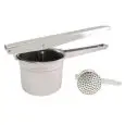 Schiacciapassatelli  in Inox - CALDER - Codice 540 - Diametro 8,5 cm - Dimensioni cm 26,5 - Imballo confezione da n. 1 Unità