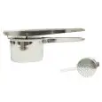 Schiacciapassatelli Pesante in Inox - CALDER - Codice 522 - Diametro 9 cm - Dimensioni cm 25 - Imballo confezione da n. 1 Unità