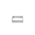 Coppapasta Quadro Microforato  in inox - CALDER - Codice 8302 - Dimensioni cm 9x9 - Altezza  2 - Imballo confezione da n. 1 Unità