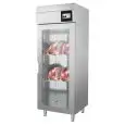 STAGIONATORE CONSERVATORE E FROLLATURA CARNE - MOD. 71CTV - INDUSTRIA 4.0 - PANNELLO TOUCH SCREEN - GESTIONE UMIDITA' - TEMPERATURA DI ESERCIZIO -6°/+40°C - CAPACITA' Kg 60 - N. 1 PORTA A VETRO - DIM. Cm L 72 x P 80 x h 202 - NORMA CE