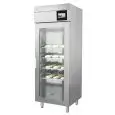 ARMADIO FERMALIEVITAZIONE - MOD. 91FLUMI PV - INDUSTRIA 4.0 - PANNELLO TOUCH SCREEN - GESTIONE UMIDITA' - TEMPERATURA DI ESERCIZIO -6°/+40°C - CAPACITA' Lt 900 - N. 1 PORTA A VETRO - DIM. Cm L 79 x P 101 x h 209 - NORMA CE