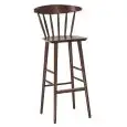 SGABELLO - MOD. 725 AS - STRUTTURA IN LEGNO DI FAGGIO VERNICIATA - SEDILE IN LEGNO - ALTEZZA SEDUTA cm 77 - NON IMPILABILE - PER USO INTERNO - DIM. cm L 41 x P 38 x h 109 - NORMA CE