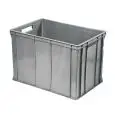 Contenitore Grigio in Polipropilene - PAVONI Linea EUROPA - Codice E6441M999NGR - Dimensioni cm 60x40 - Altezza  41 - Imballo confezione da n. 1 Unità