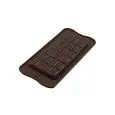 Stampo Cioccolato Chocco Bar in Silicone - SILIKOMART - Codice SCG36 - Dimensioni cm 11,5x7,7 - Altezza 9 - Imballo confezione da n. 1 Unità