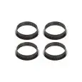 Set 4 Anelli Tondi Microforati  in Termoplastico Composito - SILIKOMART Linea RING - Codice 52.277.20 - Diametro 10 cm - Altezza  2 - Imballo confezione da n. 1 Unità