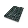 Stampo Madeleine in Silicone - SILIKOMART Linea SESSANTA QUARANTA - Codice SQ005 - Dimensioni mm 77x44 - Altezza 18 - Imballo confezione da n. 1 Unità
