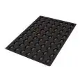 Stampo Small Oval  in Silicone - SILIKOMART Linea SESSANTA QUARANTA - Codice SQ056 - Dimensioni mm 51x31 - Altezza  20 - Imballo confezione da n. 1 Unità