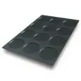 Stampo Disco  in Silicone - SILIKOMART Linea SESSANTA QUARANTA - Codice SQ013 - Diametro 120 mm - Altezza  10 - Imballo confezione da n. 1 Unità