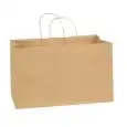 Shopper Con Manico in Carta - PAPERLYNEN - Codice SH3216 KRAFT - Dimensioni cm 32x16 - Altezza 35 - Imballo confezione da n. 1 Unità