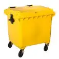 Pattumiera da esterno con ruote capacità lt 1100 Medial Mod 766661