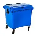 Pattumiera da esterno con ruote capacità lt 1100 Medial Mod 766662