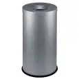Gettacarte auto-estinguente in metallo verniciato grigio, capacità lt 90 Medial Grisú Mod 770022