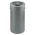 Gettacarte auto-estinguente murale in metallo verniciato grigio, capacità lt 50 Medial Grisú Mod 770212