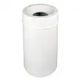 Gettacarte auto-estinguente murale in metallo verniciato bianco, capacità lt 50 Medial Grisú Mod 770213