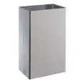 Gettacarte in acciaio inox Aisi 430 finitura brillante, capacità lt 25 Medial Bob Basic Mod 773002