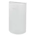 Gettacarte murale in metallo verniciato bianco, capacità lt 40 Medial Miluna Mod 773043