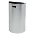 Gettacarte murale in acciaio inox Aisi 430 satinato, capacità lt 40 Medial Miluna Mod 773046