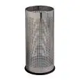 Portaombrelli perforato in acciaio inox AISI 430 finitura brillante Medial Pluvial Mod 775110