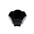 C/25 Coppette Tulip Nero in Polistirolo - GOLD PLAST - Codice 6002-19 - Capacità 7 cl - Imballo confezione da n. 1 Unità