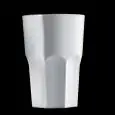 Bicchiere Granity Bianco in Policarbonato - GOLD PLAST - Codice 2763-11 - Capacità 40 cl  - Imballo confezione da n. 5 Unità