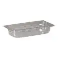 Vasca 1/3 in Policarbonato - INOXMACEL Linea GASTRONORM POLICARBONATO - Codice P 13100 - Dimensioni cm 32.5x17.5 - Altezza cm 10 - Imballo confezione da n. 1 Unità