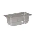 Vasca  1/4  in Policarbonato - INOXMACEL Linea GASTRONORM POLICARBONATO - Codice P 14065 - Dimensioni cm 26.4x16.2 - Altezza cm 65 - Imballo confezione da n. 1 Unità