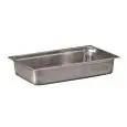 Vasca  1/1  in Acciaio Inox - INOXMACEL Linea GASTRONORM INOX - Codice FT 11200 - Dimensioni cm 53x32.5 - Altezza cm 20 - Imballo confezione da n. 1 Unità