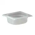 Vasca  1/6  in Polipropilene - INOXMACEL Linea GASTRONORM POLIPROPILENE - Codice PR 16100 - Dimensioni cm 17.6x16.2 - Altezza cm 10 - Imballo confezione da n. 1 Unità