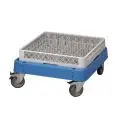 Carrello Per Cestelli Senza Manico  in Plastica - INOXMACEL - Codice RCARR - Imballo confezione da n. 1 Unità