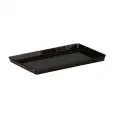 Vassoio Rettangolare Trasparente in Plastica - INOXMACEL - Dimensioni cm 29x19.5 - Imballo confezione da n. 12 Unità