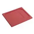 Coperchio 1/6 Rosso in Polipropilene - INOXMACEL Linea GASTRONORM POLIPROPILENE - Codice PRC RO16 - Imballo confezione da n. 1 Unità
