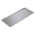 Vassoio Da Esposizione in Acciaio Inox - INOXMACEL - Codice 0800.5020 - Dimensioni cm 50x20 - Altezza mm 8 - Imballo confezione da n. 1 Unità