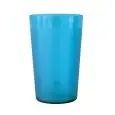 Bicchiere Azzurro Fluo in San - INOXMACEL - Codice SBAZF - Capacità 28 cl  - Imballo confezione da n. 12 Unità