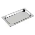 Teglia  1/3  in Acciaio Inox - INOXMACEL Linea GASTRONORM INOX - Codice TG 13020 - Dimensioni cm 32,5x17,5 - Altezza  2 - Imballo confezione da n. 1 Unità