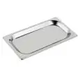 Teglia  1/4  in Acciaio Inox - INOXMACEL Linea GASTRONORM INOX - Codice TG 14020 - Dimensioni cm 26,4x16,2 - Altezza  2 - Imballo confezione da n. 1 Unità