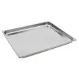 Teglia  2/1  in Acciaio Inox - INOXMACEL Linea GASTRONORM INOX - Codice TG 21040 - Dimensioni cm 65x53 - Altezza  4 - Imballo confezione da n. 1 Unità