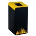 Gettacarte per raccolta differenziata capacità lt 80 Medial Rubik Evo Mod 789296